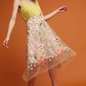 Floral Midi Skirt